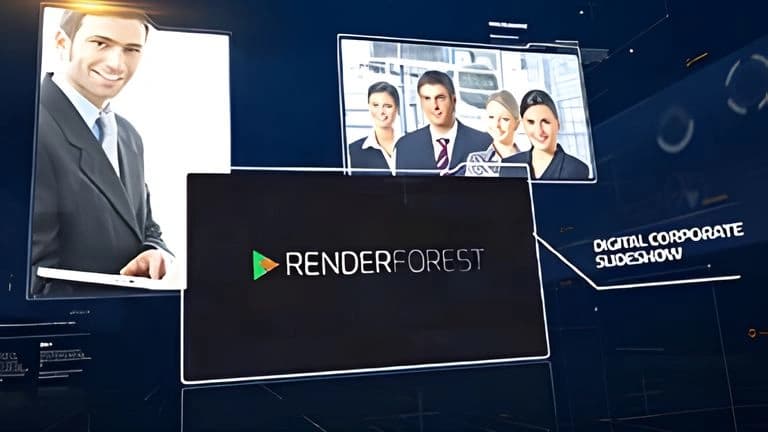 Digital Corporate Slideshow template